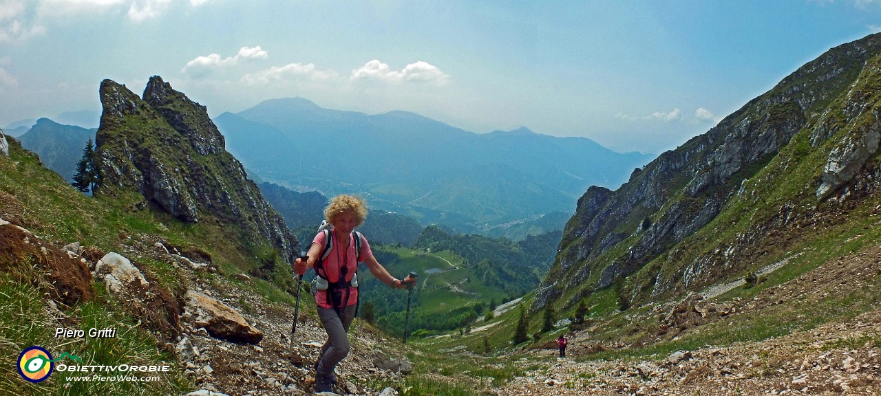 38 Panoramica sul sentiero 317 qui franato per valanga....jpg